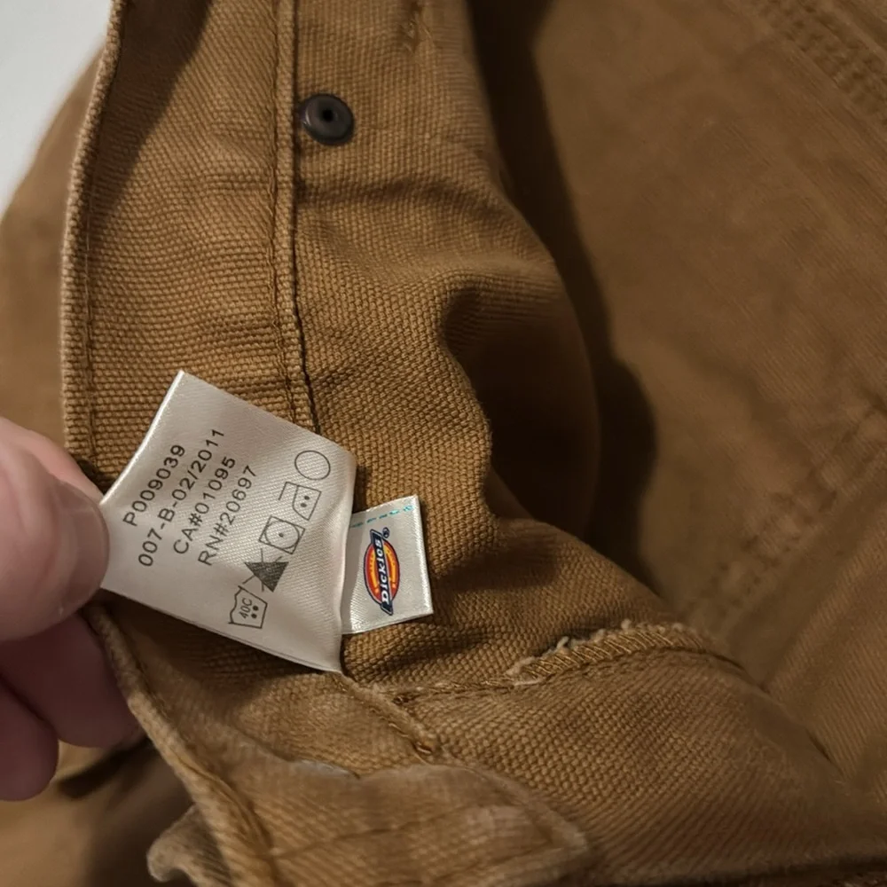 Vintage Y2K Dickies Double Knees Work Pants / 40x30 / 2011 - Picture 8 of 8